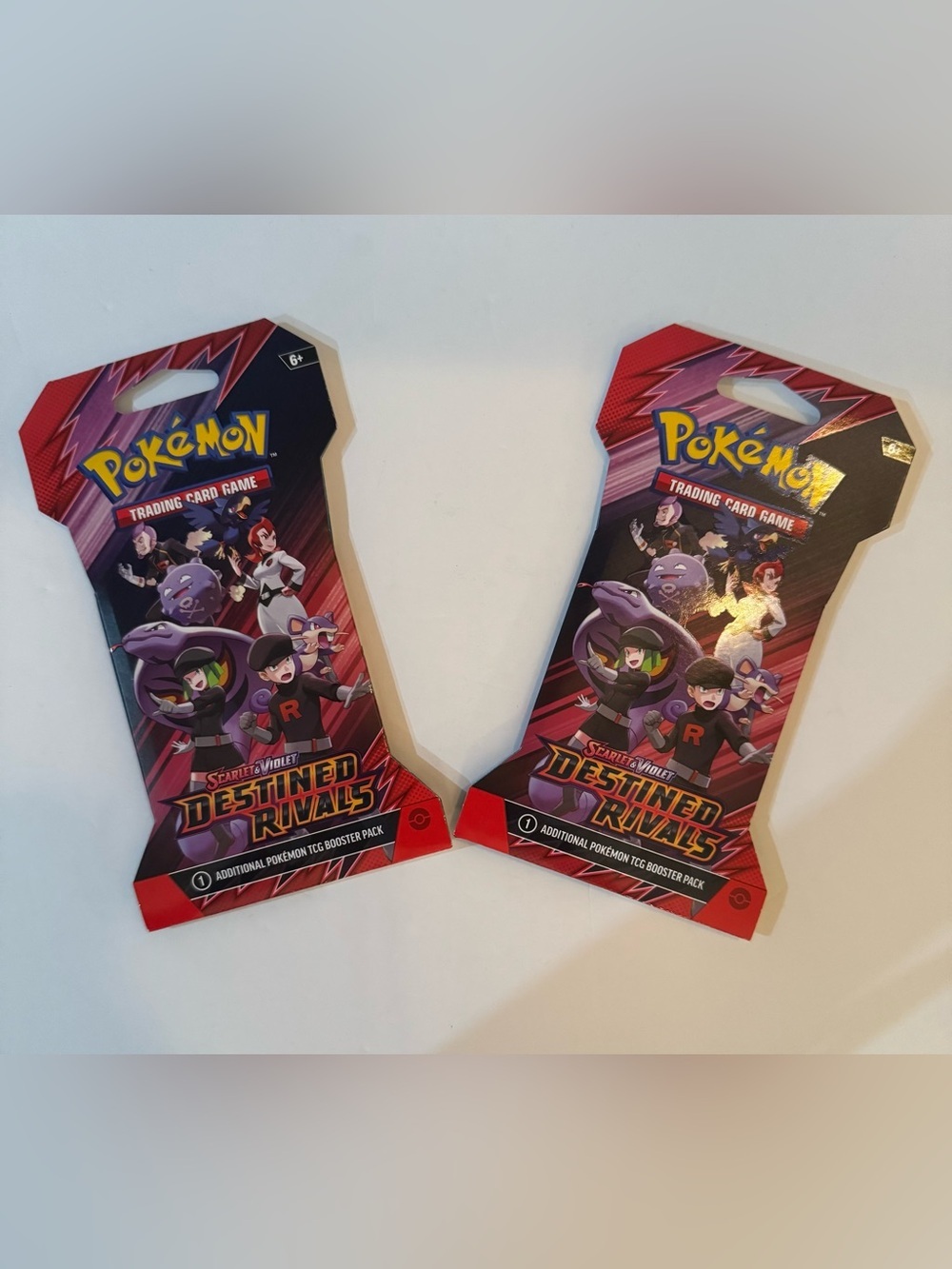 2 Pokémon Scarlet & Violet Destined Rivals Sleeved Booster Styles May Very